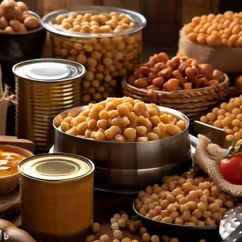 خرید کنسرو نخود آبگوشتی بدر + قیمت فروش استثنایی